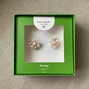 Kate Spade for Target | Pearl Cluster Starburst Earrings